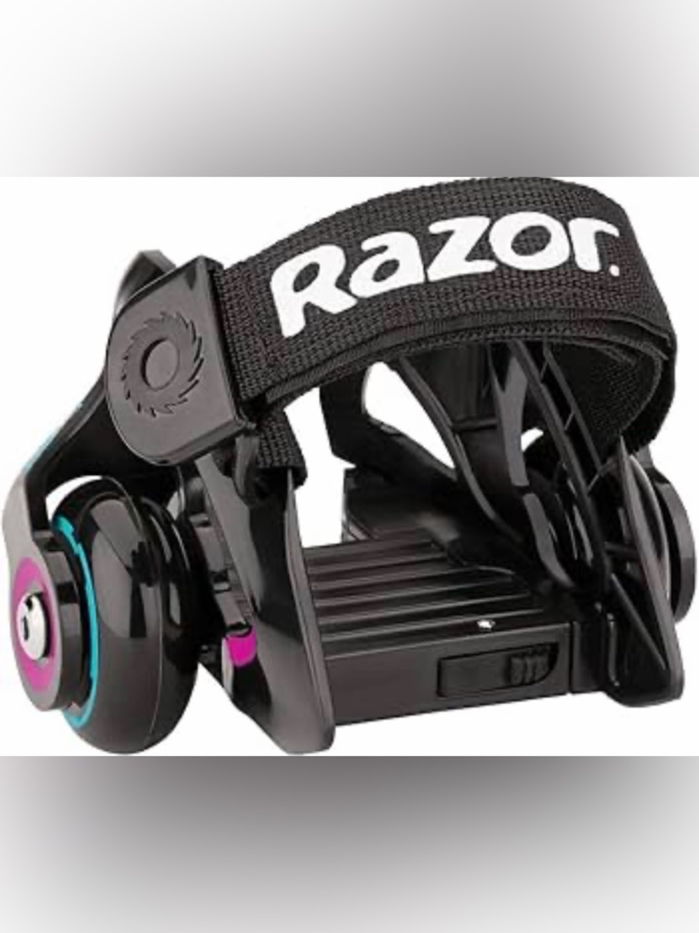 Razor Black and Teal Adjustable Strapped Roller Controllers